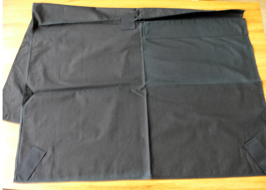 Spare black bag for beating tray